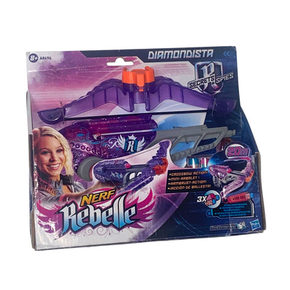 Nerf Rebelle Diamondista – Armbrust Blaster Secrets & Spies Serie mit 3 Darts