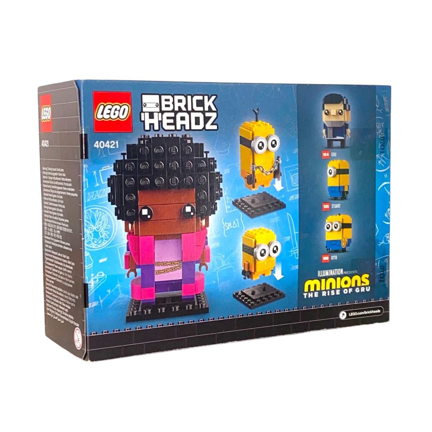 LEGO 40421 BrickHeadz Minions Belle Bottom Kevin Bob Figuren Set +10 Jahren NEU