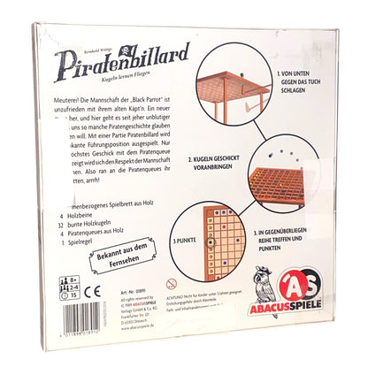 ABACUSSPIELE 01891 - Piratenbilliard, Geschicklichkeitsspiel